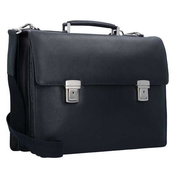 Leonhard Heyden Berlin Aktentasche Leder 42 cm Laptopfach