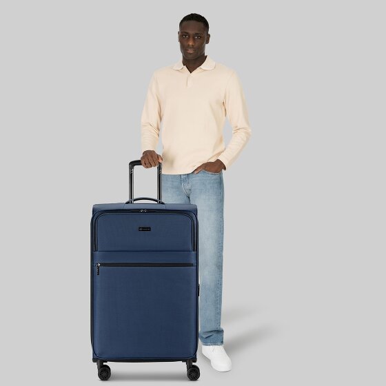 bugatti Valencia Soft 4 Rollen Trolley L 75 cm mit Dehnfalte bugatti Valencia Soft 4 Rollen Trolley L 75 cm mit Dehnfalte