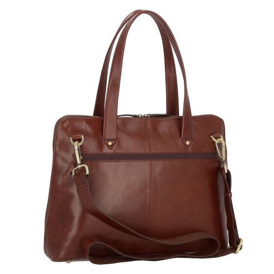 Leonhard Heyden Cambridge Schultertasche Leder 41 cm Laptopfach