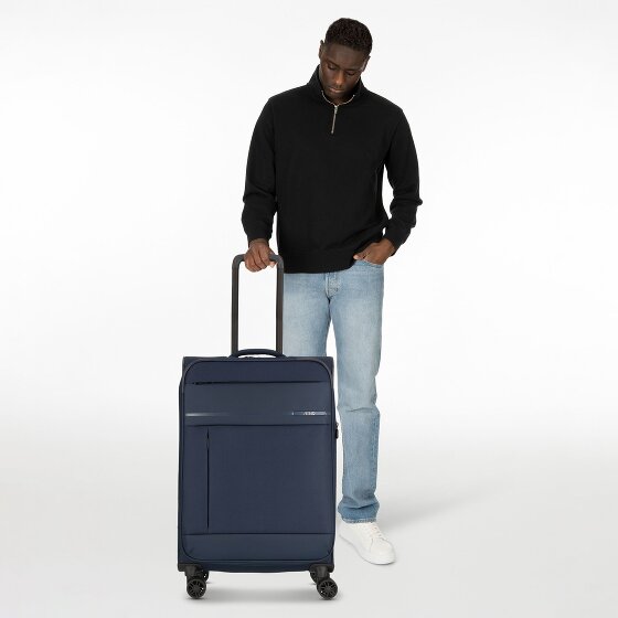 Jump Monthélys 4 Rollen Trolley 67 cm mit Dehnfalte Jump Monthélys 4 Rollen Trolley 67 cm mit Dehnfalte