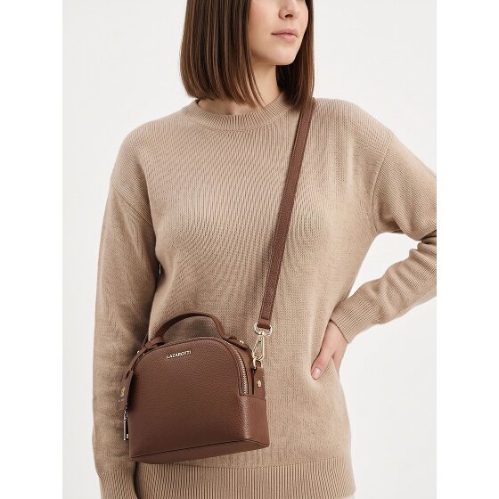 Lazarotti Bologna Leather Crossbody Handtasche Leder 17 cm