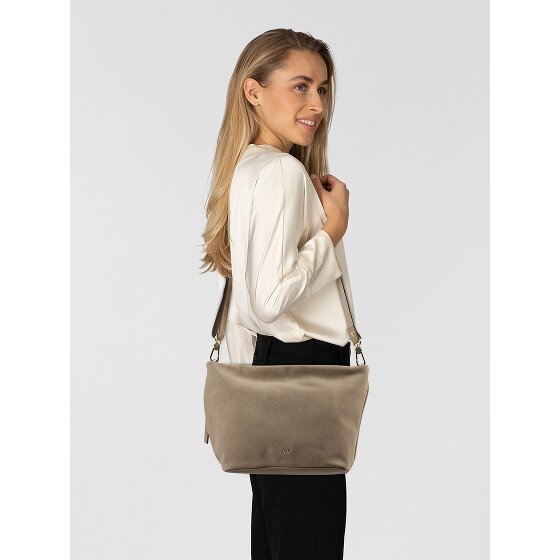 abro Ebony Schultertasche Leder 39 cm