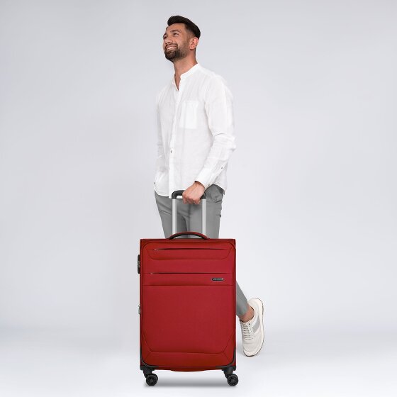 Worldpack Chicago 4 Rollen Trolley M 67 cm mit Dehnfalte