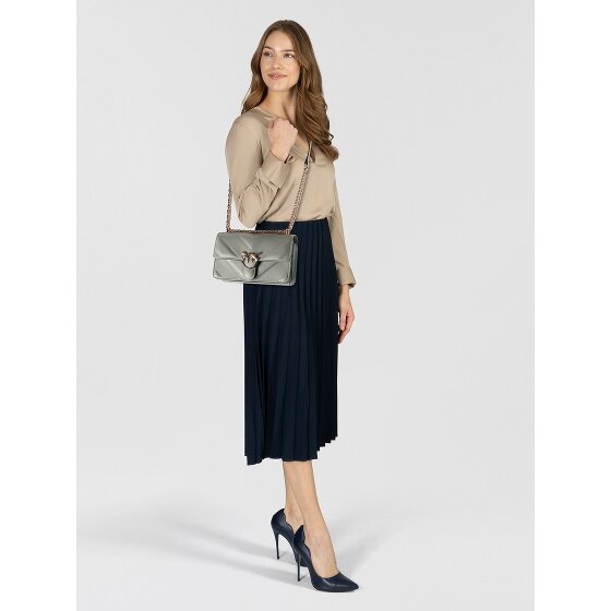 PINKO Love One Mini Umhängetasche Leder 20.5 cm