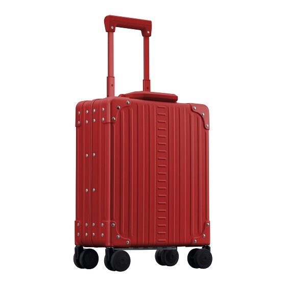 Aleon Business 4-Rollen Kabinentrolley Aluminium 42 cm Laptopfach