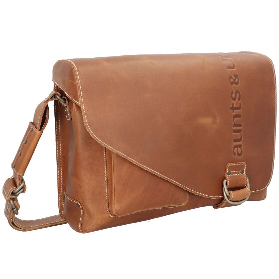 aunts & uncles Hunter Judd Aktentasche Leder 35 cm