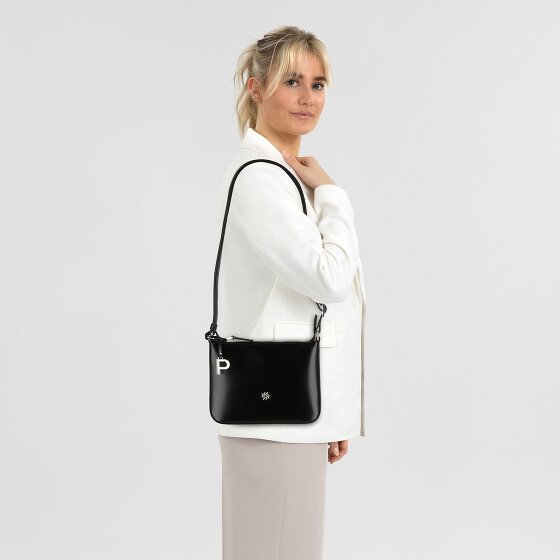 Picard Black Tie Black Tie Umhängetasche Leder 21 cm