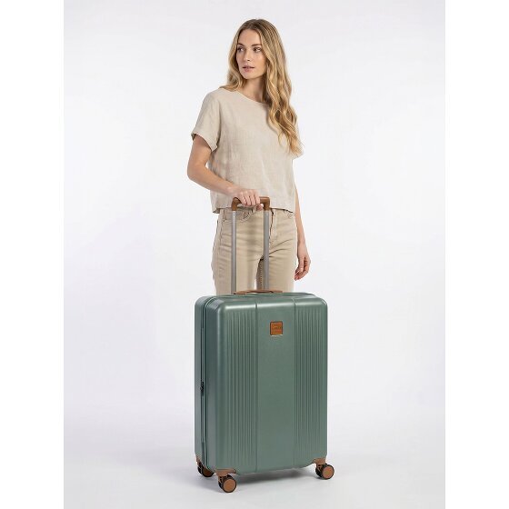 Bric's Ferrara 4 Rollen Trolley M 67 cm mit Dehnfalte