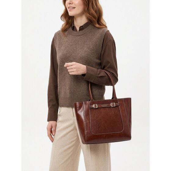 The Bridge Gaia Schultertasche Leder 38 cm