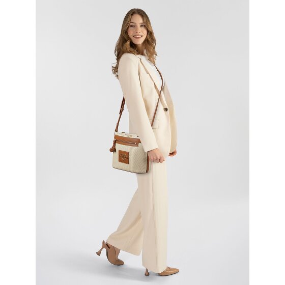 Love Moschino Straw Chic Beuteltasche 24 cm