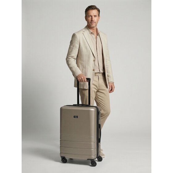 camel active Hanoi 4 Rollen Trolley M 65 cm mit Dehnfalte