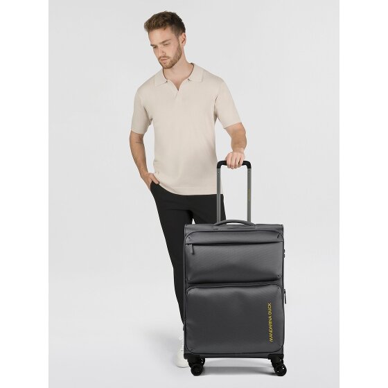 Mandarina Duck Zephyr 4 Rollen Trolley M 67 cm mit Dehnfalte