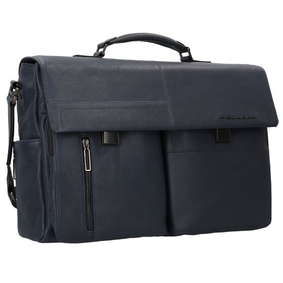 Piquadro Ronnie Aktentasche Leder 43 cm Laptopfach
