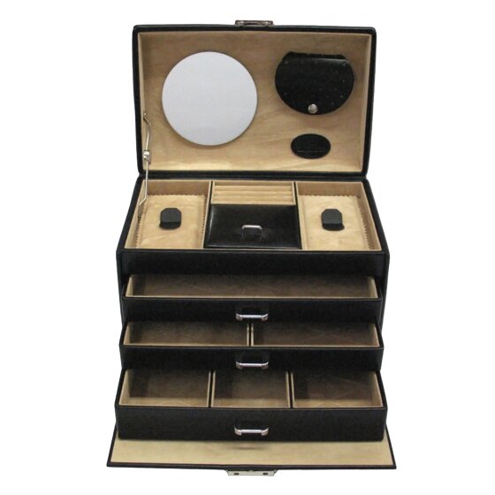 Windrose Merino Schmuckkasten 24.5 cm