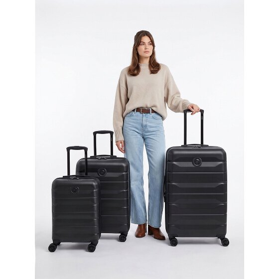 Delsey Paris Air Armour 4 Rollen Kofferset 3-teilig mit Dehnfalte