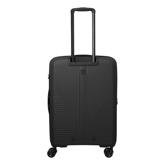 Travelite Air Stripe 4 Rollen Kofferset 3-teilig mit Dehnfalte