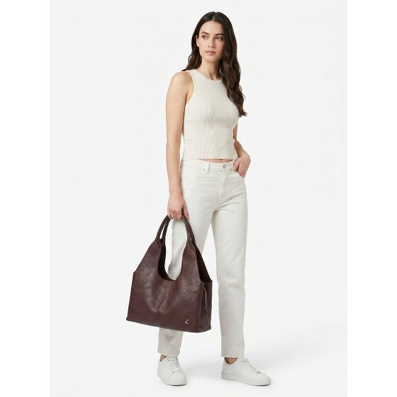 Coccinelle Nell Schultertasche Leder 39 cm