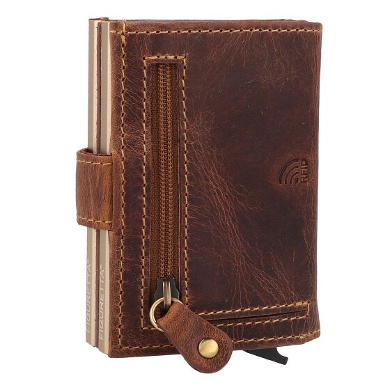 Greenburry Vintage Geldbörse RFID Schutz Leder 8 cm