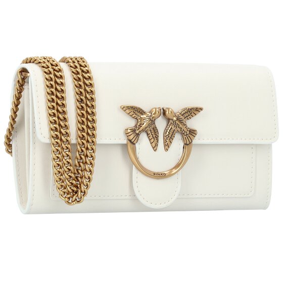 PINKO Love One Clutch Tasche Leder 19 cm