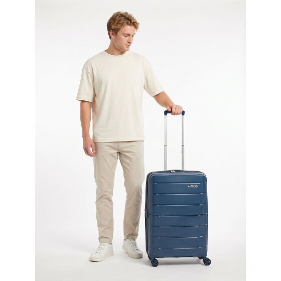American Tourister Summer Pop 4 Rollen Trolley 66 cm mit Dehnfalte