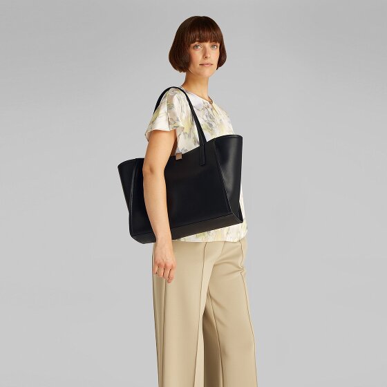 Calvin Klein CK Mixmedia Shopper Tasche Leder 43 cm