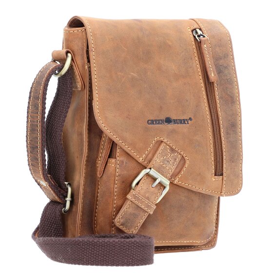 Greenburry Vintage Umhängetasche Leder 18 cm