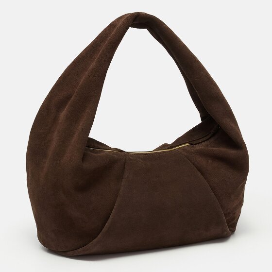 LES VISIONNAIRES Greta Essential Schultertasche Leder 43 cm