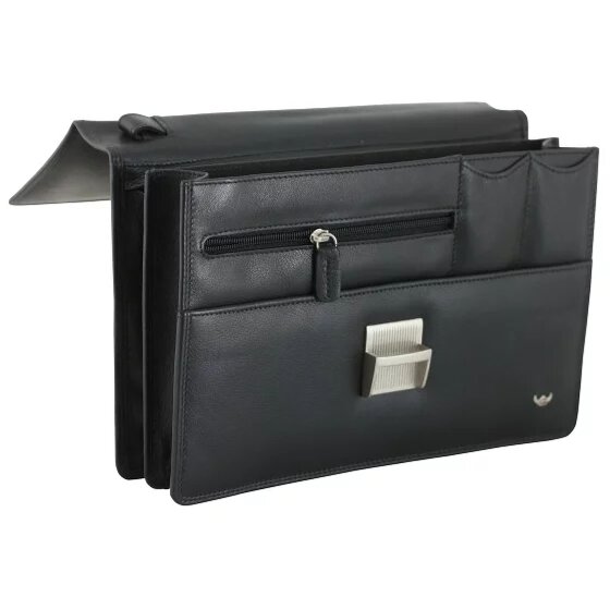 Golden Head Polo Herrentasche Handgelenktasche Leder 23 cm