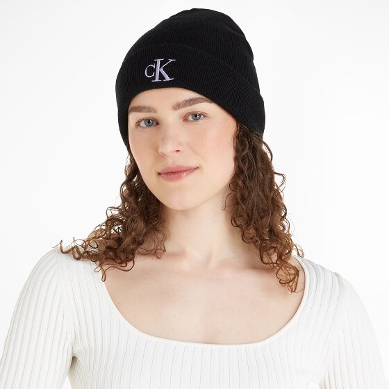 Calvin Klein Jeans Monogram Embro Strickmütze
