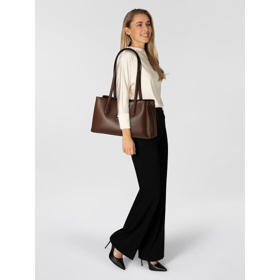 Karl Lagerfeld Autograph Schultertasche Leder 33 cm