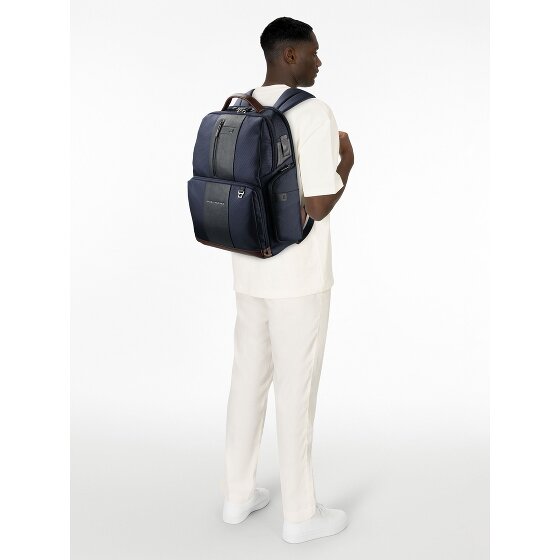 Piquadro Brief Rucksack RFID 42 cm Laptopfach