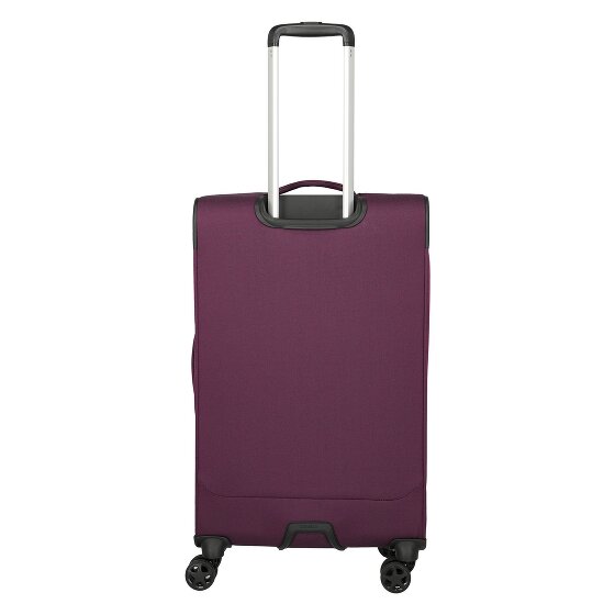 Travelite Cubis 4 Rollen Kofferset 5-teilig mit Dehnfalte