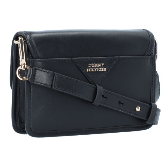 Tommy Hilfiger TH Logo Leather Umhängetasche Leder 20 cm Tommy Hilfiger TH Logo Leather Umhängetasche Leder 20 cm