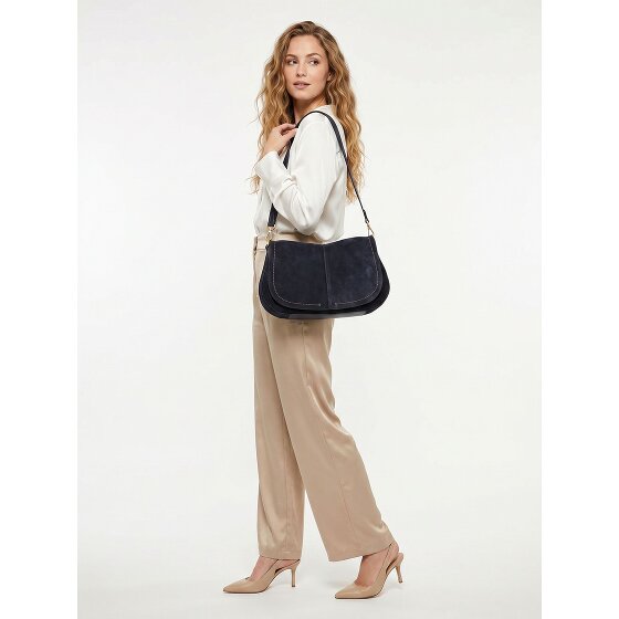 Gianni Chiarini Helena Round Schultertasche Leder 38 cm