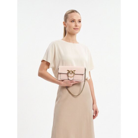 PINKO Love One Clutch Tasche Leder 19 cm
