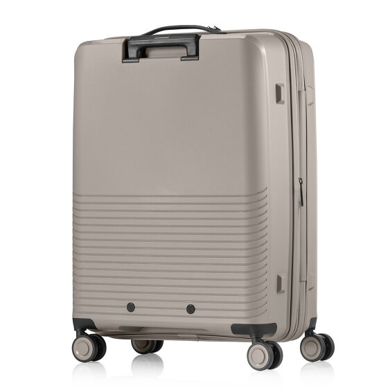Pack Easy Jet 4 Rollen Trolley 64 cm mit Dehnfalte Pack Easy Jet 4 Rollen Trolley 64 cm mit Dehnfalte