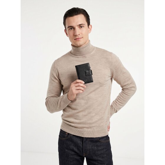 Braun Büffel Robin Kreditkartenetui RFID Schutz Leder 7.5 cm