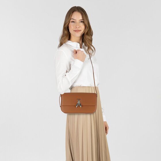 Patrizia Pepe Essential Fly Schultertasche Leder 31 cm