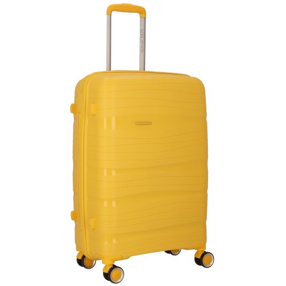 Worldpack Miami 4 Rollen Kofferset 3-teilig