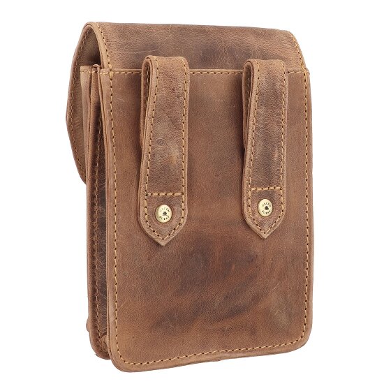 Greenburry Vintage Gürteltasche Leder 11 cm