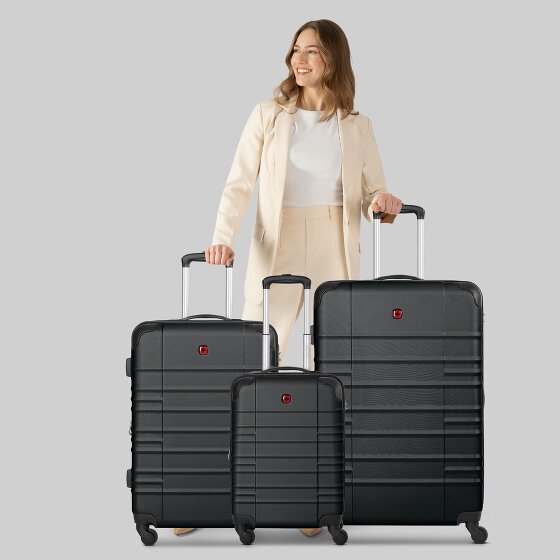 Wenger Amplar Evo 4 Rollen Kofferset 3-teilig mit Dehnfalte