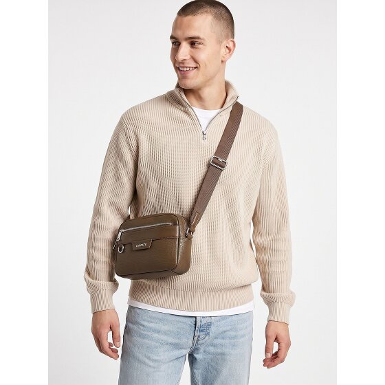 Lacoste Ossian Umhängetasche Leder 19 cm