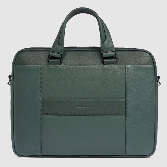 Piquadro Black Square Aktentasche Leder 40 cm Laptopfach