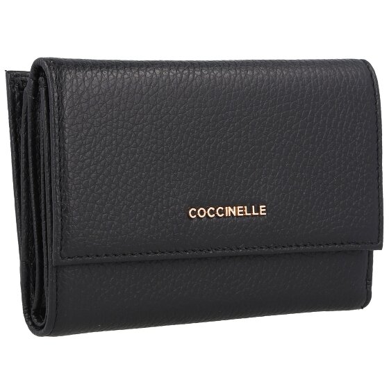 Coccinelle Metallic Soft Geldbörse Leder 14 cm