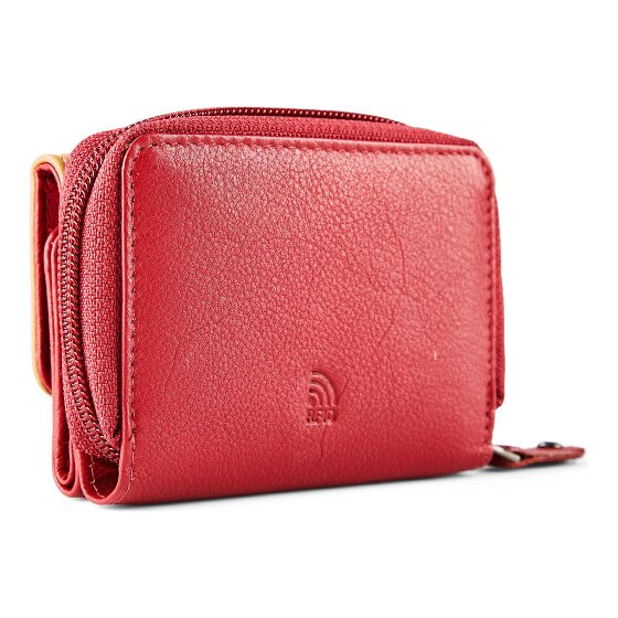 Greenburry Nappa Geldbörse RFID Schutz Leder 11 cm