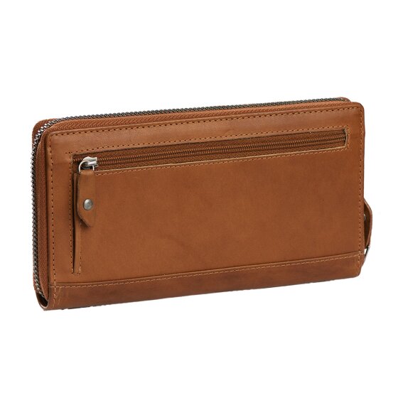 The Chesterfield Brand Wax Pull Up Geldbörse RFID Schutz Leder 19 cm