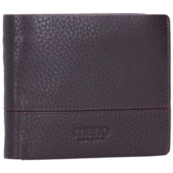 mano Don Tommas Geldbörse Leder 11 cm