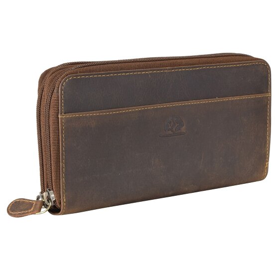 Greenburry Vintage Geldbörse Leder 20 cm