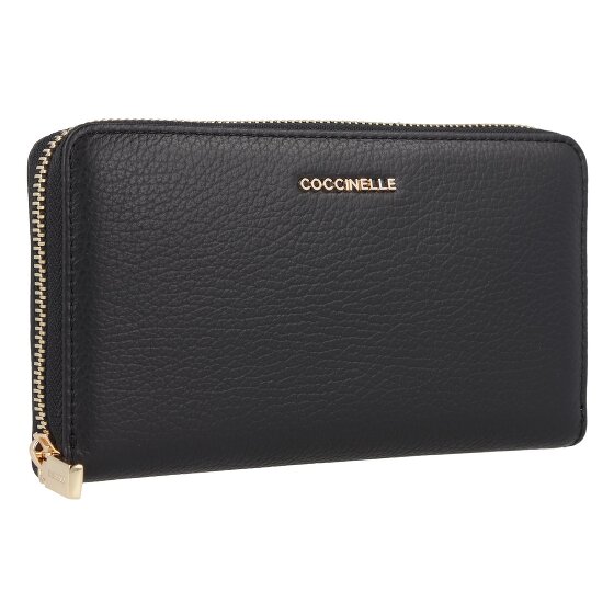 Coccinelle Metallic Soft Geldbörse Leder 10 cm