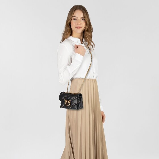 PINKO Love Puff Umhängetasche Leder 21 cm